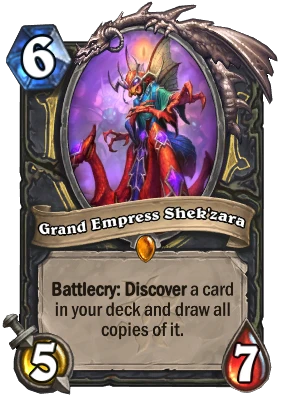 Grand Empress Shek'zara Card Image