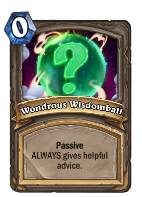Wondrous Wisdomball Card Image