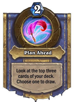 Plan Ahead Card Image