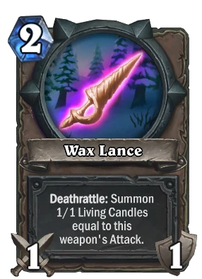 Wax Lance Card Image