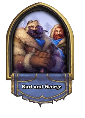 Karl and George Card Image