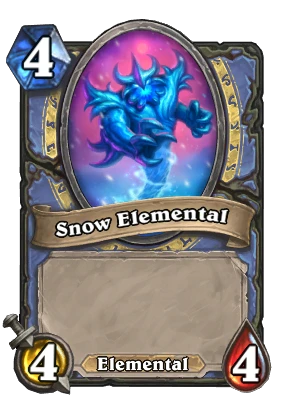 Snow Elemental Card Image