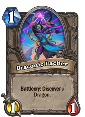 Draconic Lackey Card Image