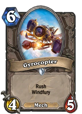 Gyrocopter Card Image