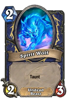 Spirit Wolf Card Image