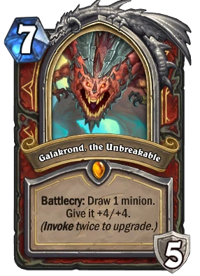 Galakrond, the Unbreakable Card Image