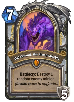 Galakrond, the Unspeakable Card Image