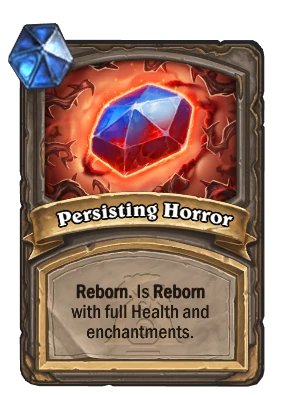 Persisting Horror Card Image