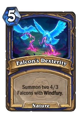 Falcon's Dexterity Card Image