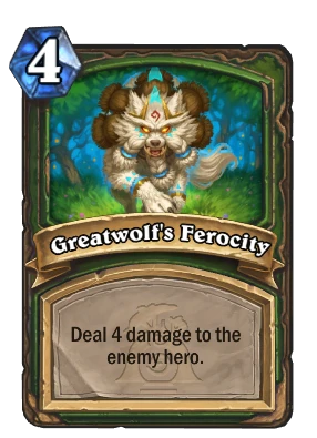 Greatwolf's Ferocity Card Image