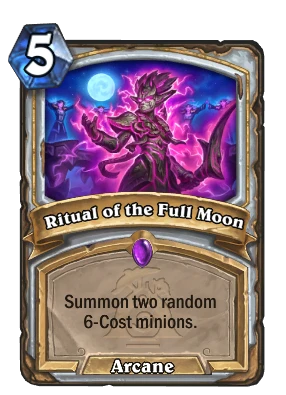 Ritual of the Full Moon Card Image