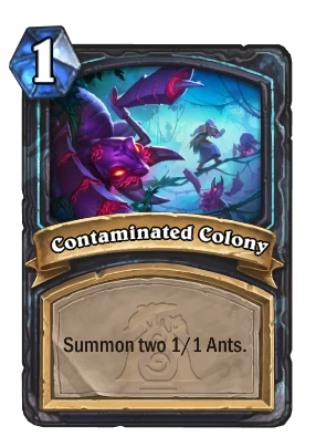 Contaminated Colony Card Image