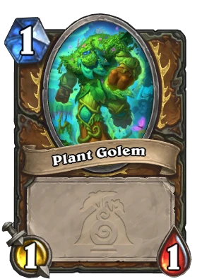 Plant Golem Card Image