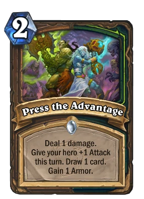 Press the Advantage Card Image