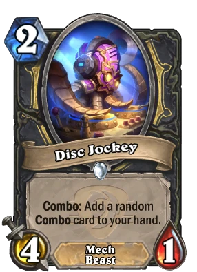 Disc Jockey Card Image