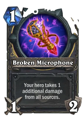 Broken Microphone Card Image