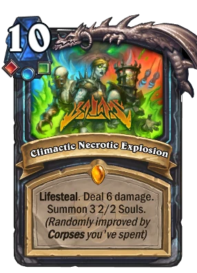 Climactic Necrotic Explosion Card Image