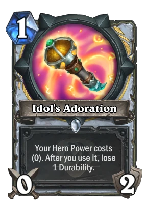 Idol's Adoration Card Image