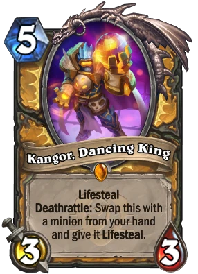 Kangor, Dancing King Card Image