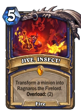 JIVE, INSECT! Card Image