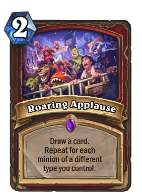 Roaring Applause Card Image