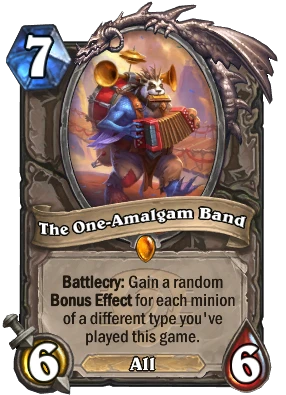 The One-Amalgam Band Card Image