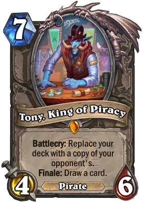 Tony, King of Piracy Card Image