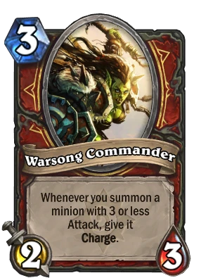 Warsong Commander Card Image
