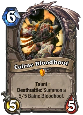Cairne Bloodhoof Card Image