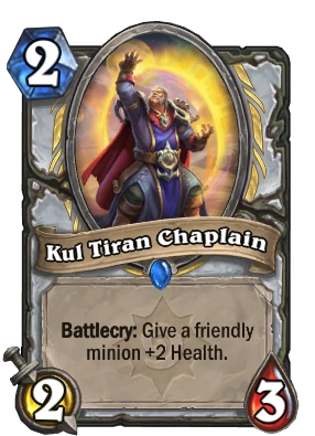 Kul Tiran Chaplain Card Image