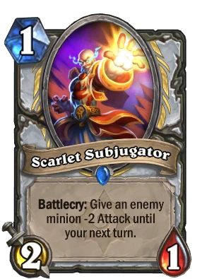 Scarlet Subjugator Card Image