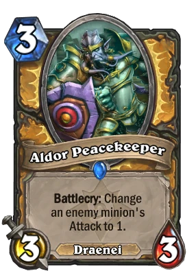 Aldor Peacekeeper Card Image