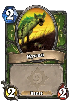 Hyena Card Image