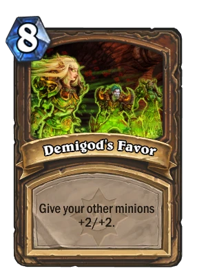 Demigod's Favor Card Image