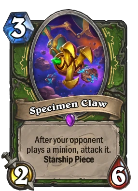 Specimen Claw Card Image
