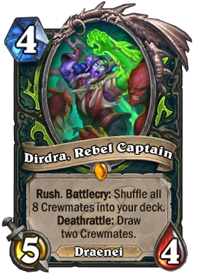 Dirdra, Rebel Captain Card Image