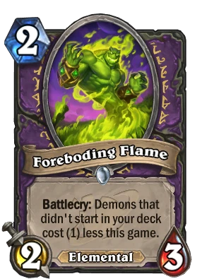 Foreboding Flame Card Image