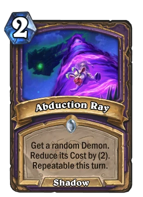 Abduction Ray Card Image