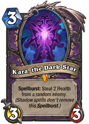 K'ara, the Dark Star Card Image