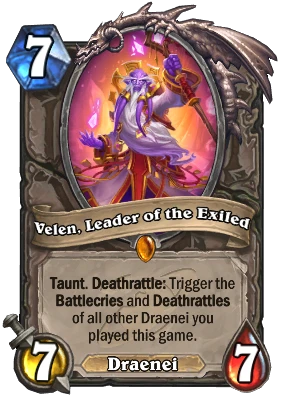 Velen, Leader of the Exiled Card Image