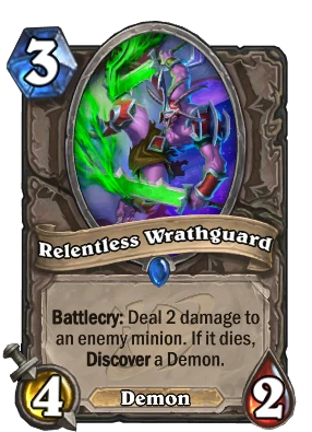 Relentless Wrathguard Card Image