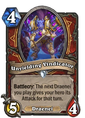 Unyielding Vindicator Card Image