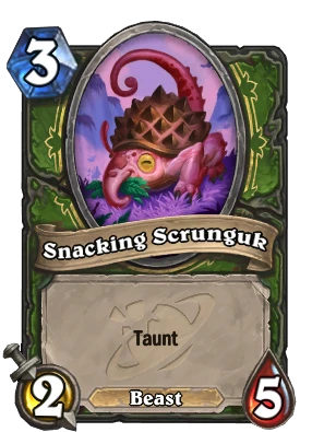 Snacking Scrunguk Card Image