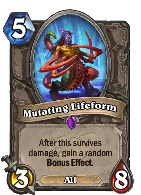 Mutating Lifeform Card Image