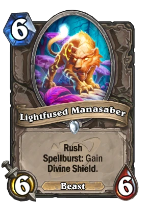 Lightfused Manasaber Card Image