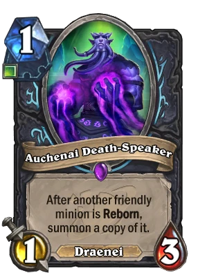 Auchenai Death-Speaker Card Image