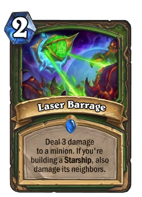Laser Barrage Card Image