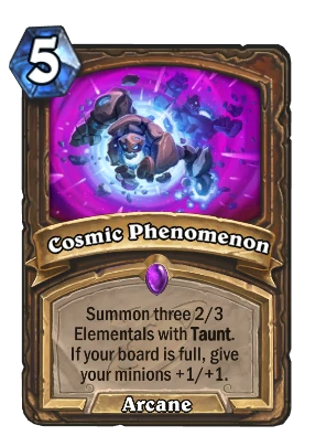 Cosmic Phenomenon Card Image