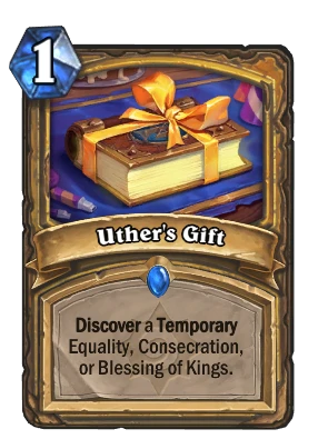 Uther's Gift Card Image