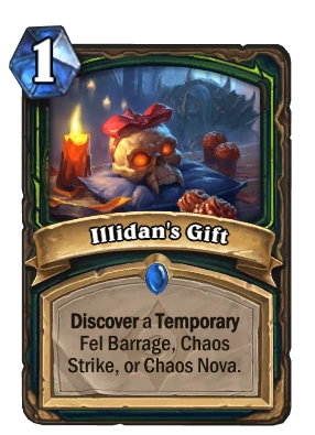 Illidan's Gift Card Image